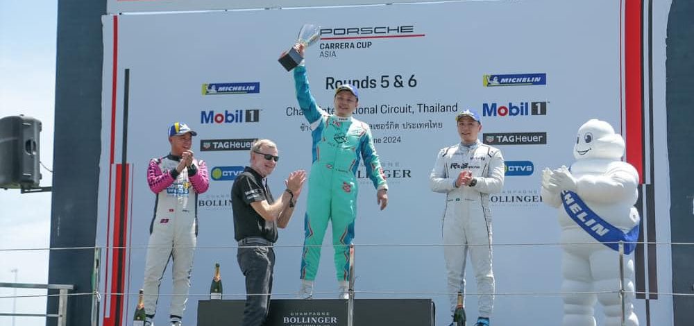 Porsche Carrera Cup Asia ปิดฉากประทับใจ “เทอร์โบ-มั่นคง” เบิ้ลแชมป์โฮมเรซ  “ชิเร็ตติ” แชมป์รุ่นใหญ่ 2 เรซติด